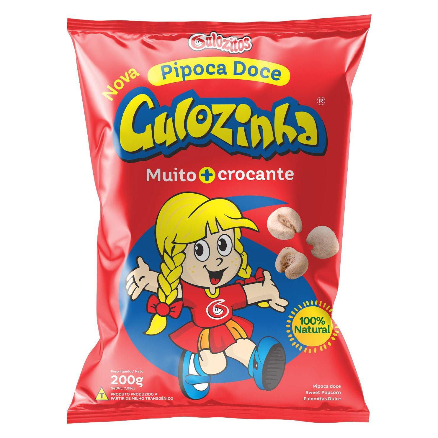 pipoca doce gulozitos